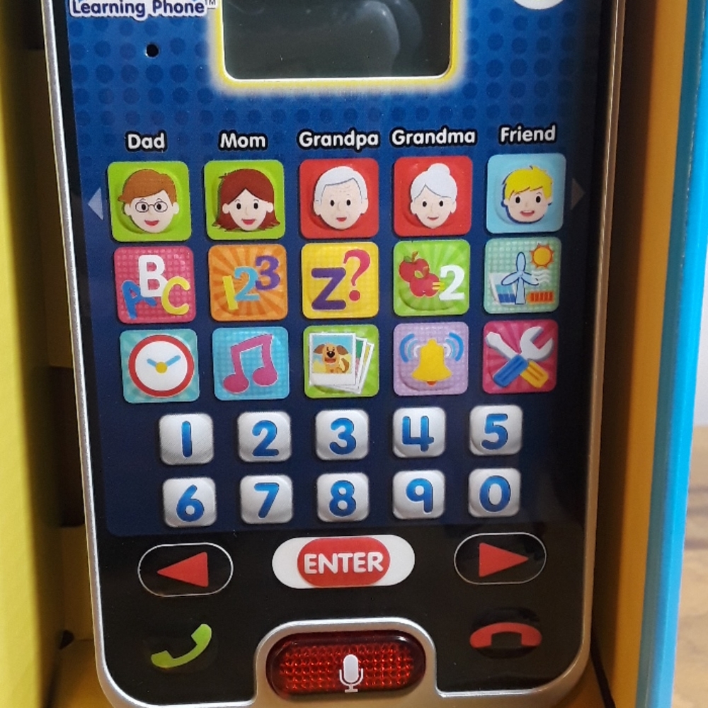 VTech Call & Chat Learning Phone - Picture 3 of 6